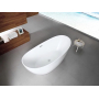 Ванна акриловая Azario GLASGOW 1800х800х665, свободностоящая, в комплекте с сифоном и металлической рамой, цвет белый GLA18080. Фото