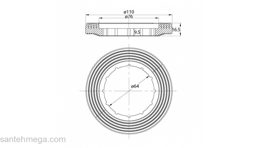 Клапан впускной IDDIS н/п F012400-07. Фото