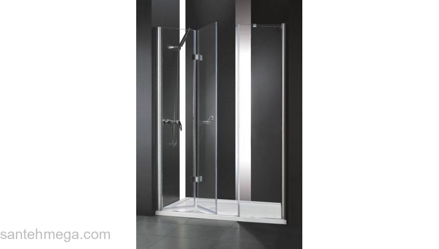 Душевая дверь CEZARES Elena ELENA-W-BS-13-60+50/50-P-Cr-R. Фото