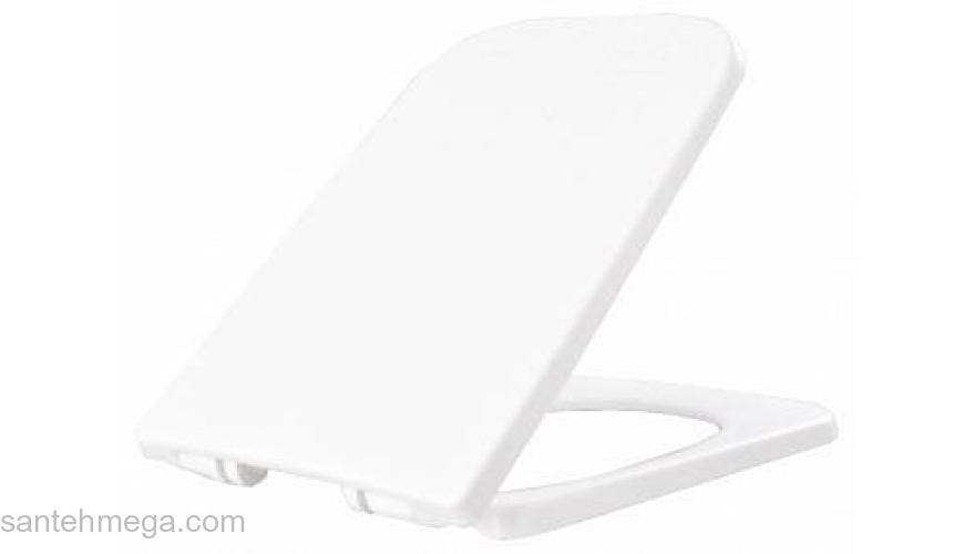 Сиденье дюропластовое с быстросъёмными петлями и механизмом Soft Close BELBAGNO BB2112SC. Фото