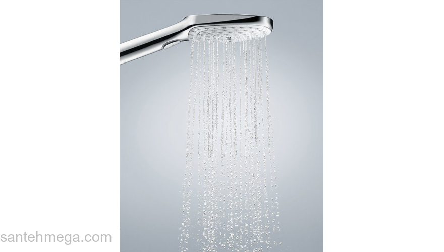 Ручной душ Hansgrohe Raindance Select 120 Air 3jet (хром/белый) 26520400. Фото