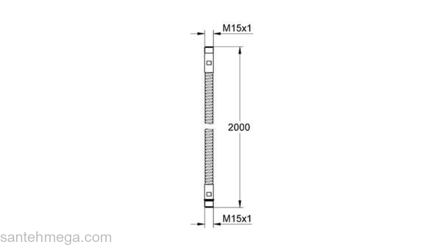 Душевой шланг GROHE Relexa 28146000. Фото