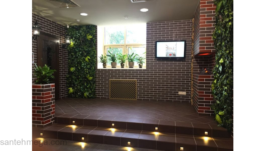 Керамин Клинкер ступени Амстердам 4 298х298 коричневый