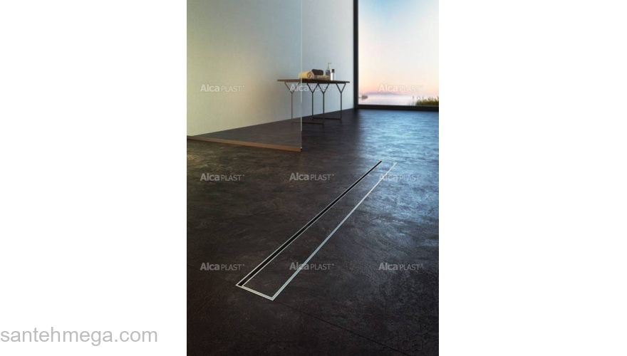 Водоотводящий желоб ALCAPLAST Floor Low APZ107-950. Фото