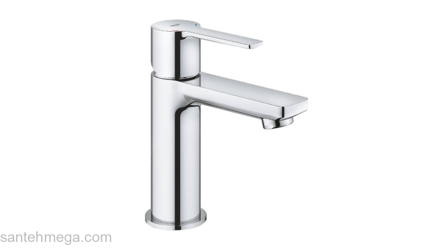 GROHE 23791001 Lineare New Смеситель для раковины с нажимным сливным гарнитуром, размер XS. Фото