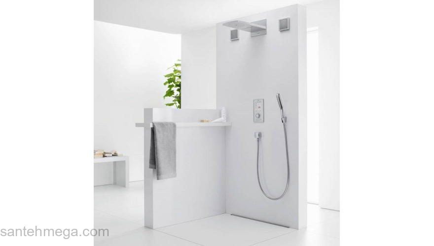 Ручной душ Hansgrohe PuraVida 120 baton 1jet хром 28558000. Фото