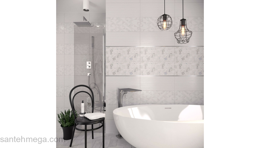 Gracia Ceramica 010100000408 Плитка облицовочная Bianca 250х600 white 02. Фото