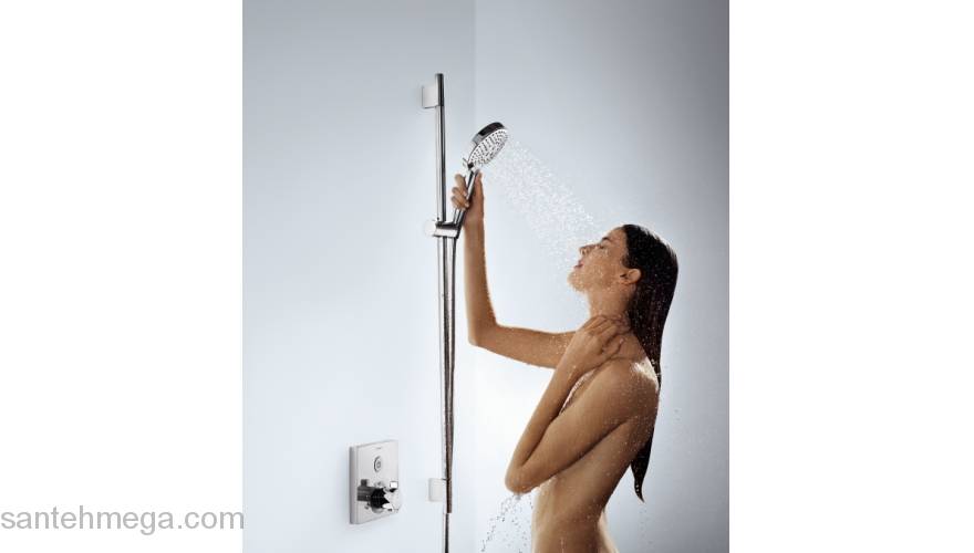 Душевой гарнитур HANSGROHE Raindance Select 130 Unica Set 90cm 26631000. Фото