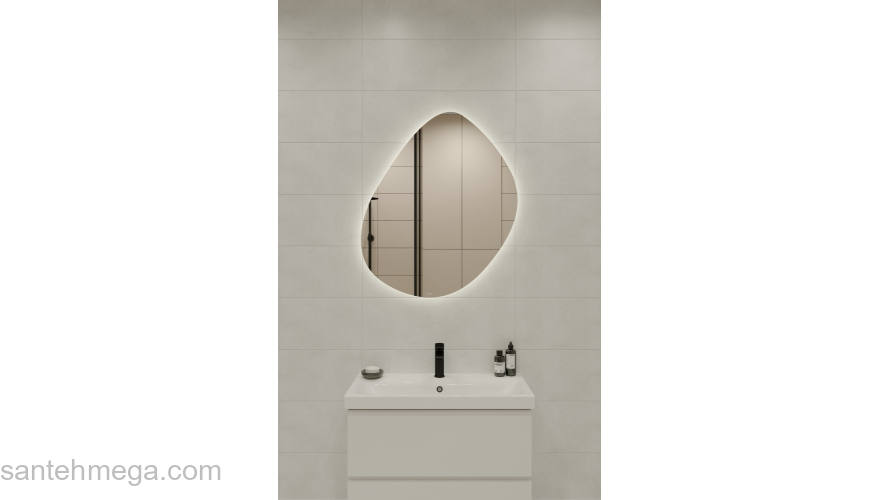 Зеркало CERSANIT Eclipse Smart 76х90 A64152. Фото