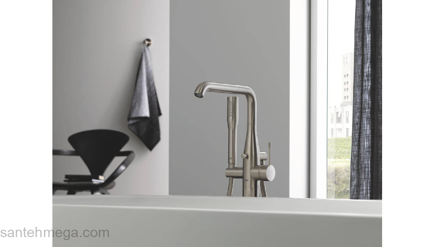 GROHE 23491EN1 Essence+ Смеситель для ванны, напольный монтаж. Фото