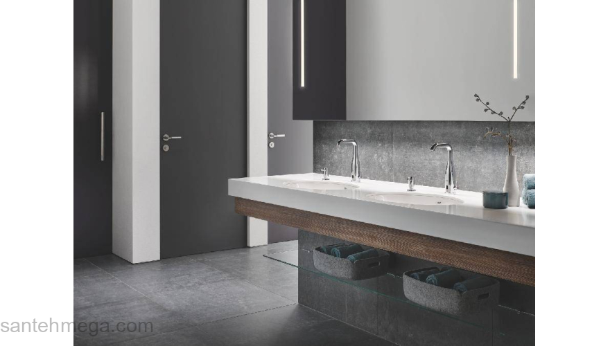 GROHE 36444000 Essence E Инфракрасная электроника для раковины со смешиванием, с адаптером 230V. Фото