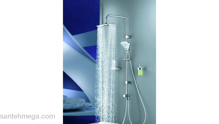 Душевая система KLUDI Dual Shower System Fizz 6709305-00. Фото