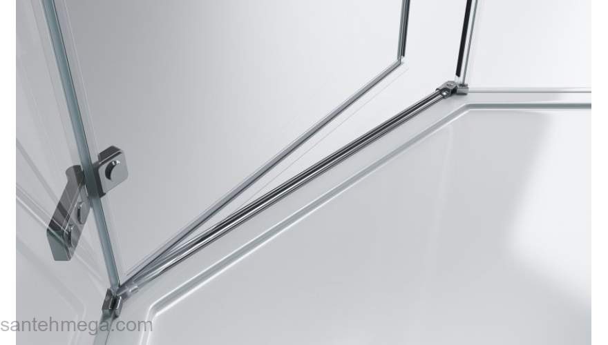 Душевой угол BELBAGNO KRAFT-P-1-100-C-Cr-L. Фото