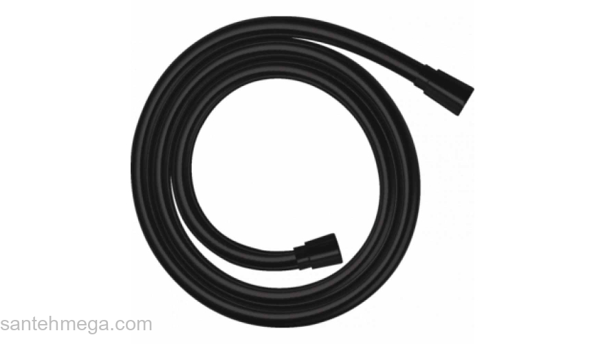 Душевой шланг Hansgrohe Isiflex с защитой от перекручивания 125 см. 28272670, матовый черный. Фото