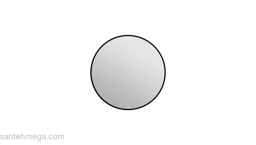 Зеркало CERSANIT Eclipse Smart 60х60 в черной рамке A64146. Фото