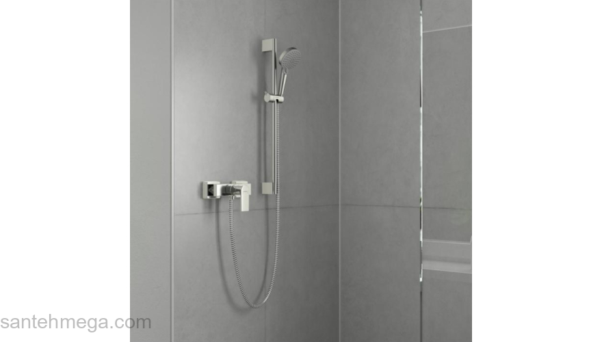 Смеситель для душа однорычажный Hansgrohe Vernis Shape ВМ 71650000 хром. Фото