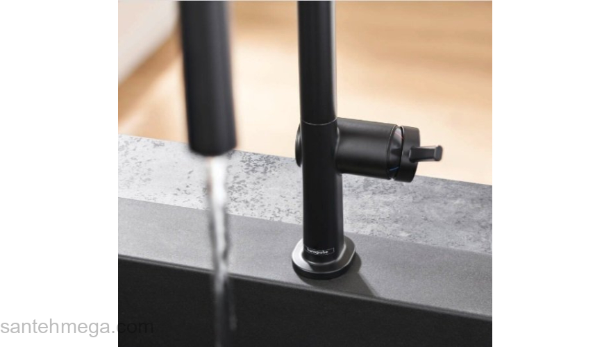 Смеситель для кухни с вытяжным душем Hansgrohe M54 Talis 210 72800000. Фото