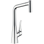 Смеситель для кухни Hansgrohe Metris хром 14820000 Смеситель для кухни Hansgrohe Metris хром 14820000. Фото
