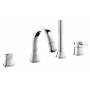 GROHE 19936AL0 Grandera Смеситель однорычажный для ванны на 4 отвесртия GROHE 19936AL0 Grandera Смеситель однорычажный для ванны на 4 отвесртия. Фото