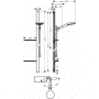 Душевой гарнитур HANSGROHE Raindance Select S 120 3 jet 27647000. Фото