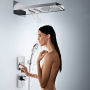 Термостат с запорным клапаном Hansgrohe ShowerSelect Highflow 15761000. Фото