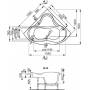 Ванна акриловая VAGNERPLAST Iris 143 VPBA143IRI3X-01. Фото