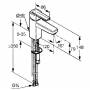 Смеситель для умывальника KLUDI Q-Beo 500260575. Фото