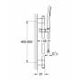 Душевой гарнитур GROHE Rainshower Icon 100 27529000. Фото