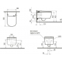 Унитаз подвесной интеллектуальный Vitra V-Care Basic 5674B003-6193. Фото