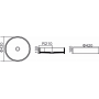 Раковина NS BATH NST-4200G (глянцевая) 42х42. Фото