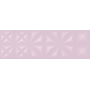 CERSANIT LLU072D Плитка облицовочная Lila 250х750 розовый рельеф. Фото
