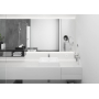 Смеситель для раковины 230, со сливной гарнитурой Vernis Shape Hansgrohe 71590000, хром. Фото