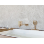 Излив Hansgrohe Metropol для ванны, 32543140, шлифованная бронза. Фото