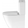 Унитаз напольный под бачок DURAVIT D-Neo Rimless 2002090000. Фото