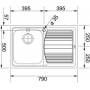 Кухонная мойка FRANKE Logica Line LLX 611 L 101.0085.772. Фото