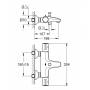 Термостатический смеситель для ванны GROHE Grohtherm 800 34567000. Фото