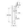 Душевой гарнитур GROHE Power & Soul 27749000. Фото