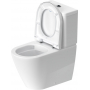 Унитаз напольный под бачок DURAVIT D-Neo Rimless 2002090000. Фото