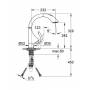 Смеситель для мойки GROHE K4 33782000. Фото