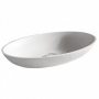 Раковина ACQUABELLA COLEZZIONI 58х38 LAVABO_ON-TOP_OVAL_SLATE_BLANCO. Фото