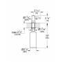 Дозатор для жидкого мыла GROHE Authentic 40537000 Дозатор для жидкого мыла GROHE Authentic 40537000 для ванной комнаты. Фото