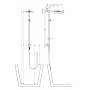 Душевая система HANSGROHE Raindance Connect Showerpipe 240 27421000. Фото