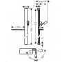 Душевая штанга HANSGROHE Unica'E 090 27640400. Фото