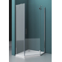 Душевой угол BELBAGNO KRAFT-P-1-100-C-Cr-R. Фото