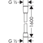 Шланг для душа Hansgrohe Comfortflex 1.6m 28168000. Фото