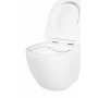 Унитаз подвесной безободковый с сиденьем Soft-Close BELBAGNO Uno BB3105CHR/SC. Фото