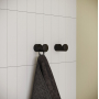 Крючок одинарный сплав металлов NOА черный матовый IDDIS NOABL10i41 для ванной комнаты. Фото