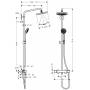 Душевая система HANSGROHE Croma 220 Ecosmart Showerpipe 27188000. Фото