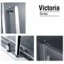 Душевой уголок GEMY Victoria S30192B-A100. Фото