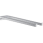 Двухрожковый держатель полотенец AddStoris Hansgrohe 41770000, хром Двухрожковый держатель полотенец AddStoris Hansgrohe 41770000, хром для ванной комнаты. Фото